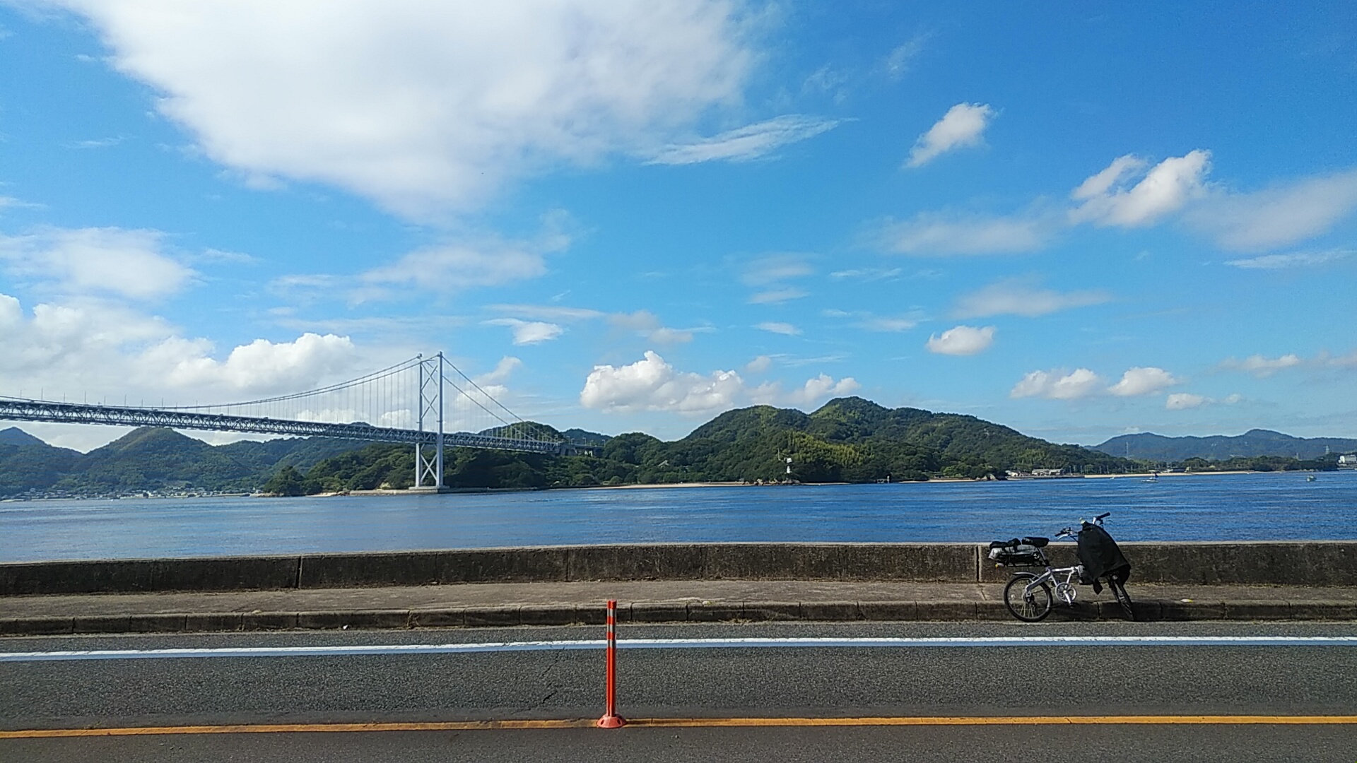 折畳み自転車 青春18きっぷの旅 しまなみ海道 その4 因島から向島 そして尾道駅へ Ss Kinkonエブリイぶらり